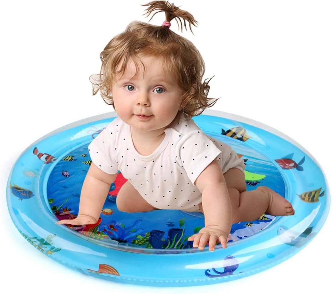 Baby Water Mat Inflatable Cushion Infant Toddler Water Play Mat Toys