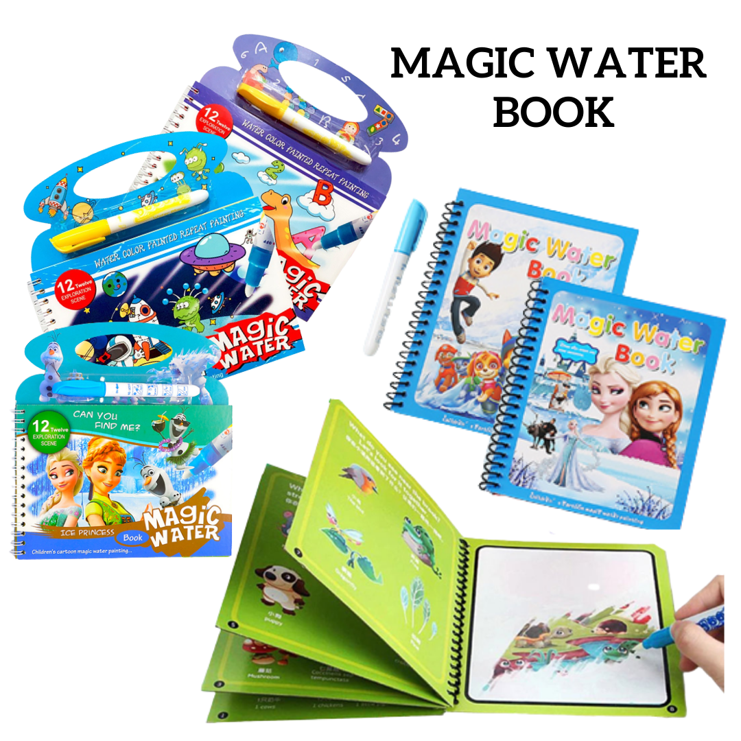 Magic Water Drawing book
