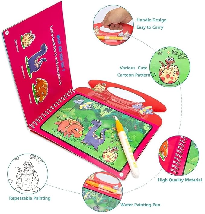 Magic Water Drawing book