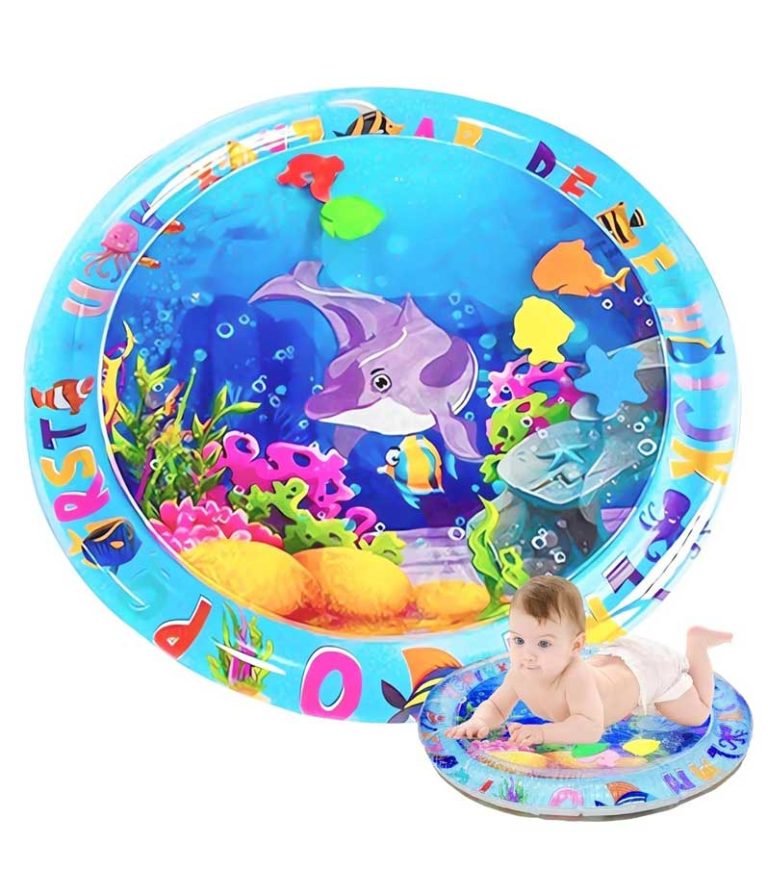 Baby Water Mat Inflatable Cushion Infant Toddler Water Play Mat Toys